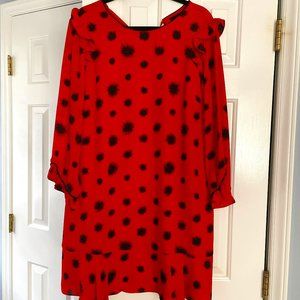 Never Worn Red Who What Wear Dress | Women's Large